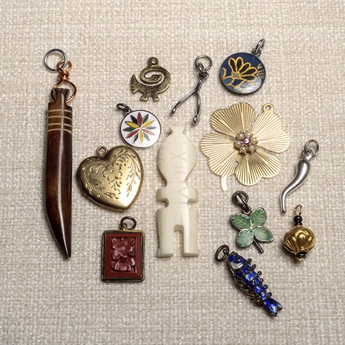 Nancy Chase's Color Inspiration - Purse Charms - , Contemporary Wire Jewelry, Beads, Purse charm color inspo